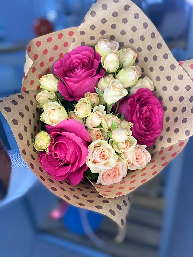 Букет цветов из: Розы в Игумново