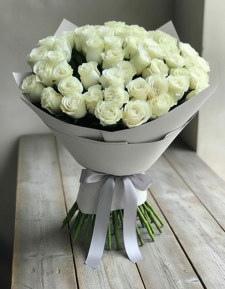 Букет 35 Белых роз в Игумново
