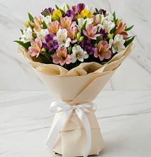 Букет цветов из:  Альстромерии #REPLACE_PRED# Игумново