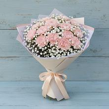 Букет цветов из:  Гвоздики в Игумново
