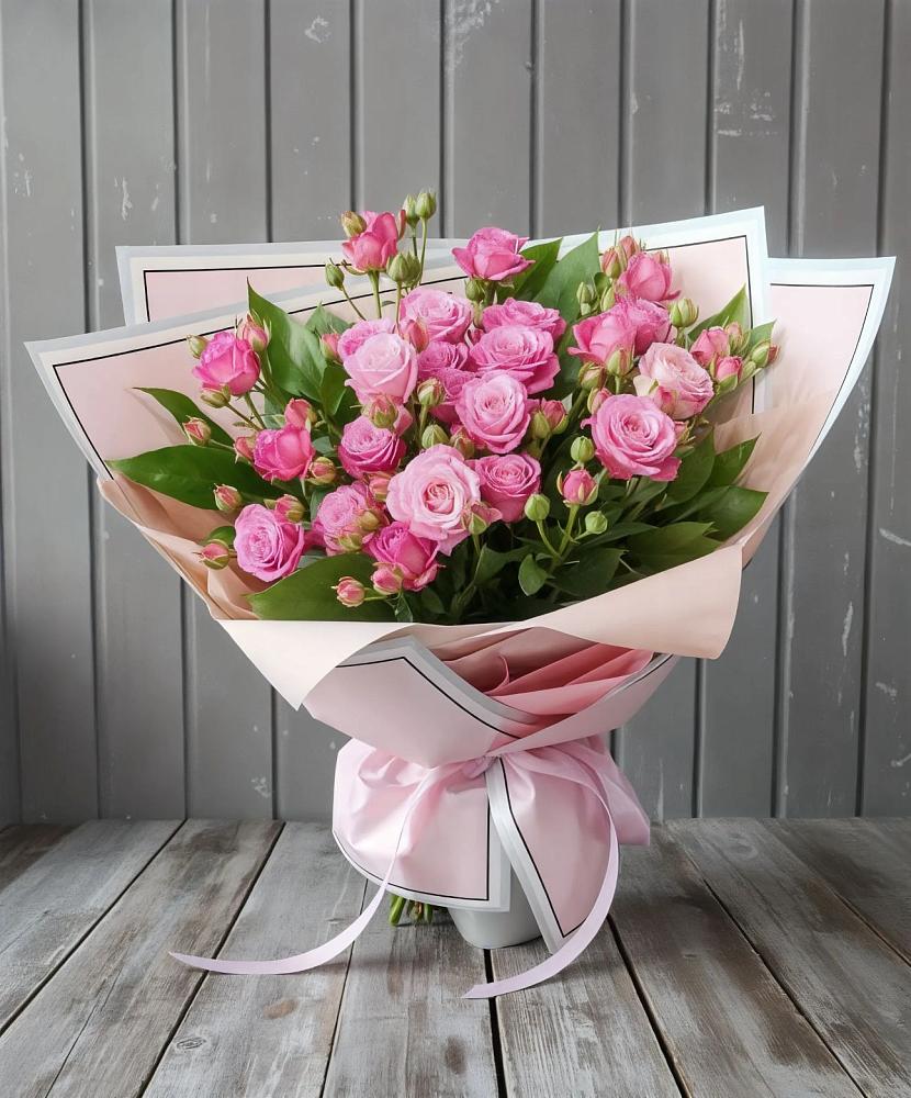Букет Розовый кустик в Игумново