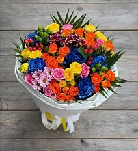 Букет цветов из:  Розы и Хризантемы #REPLACE_PRED# Игумново