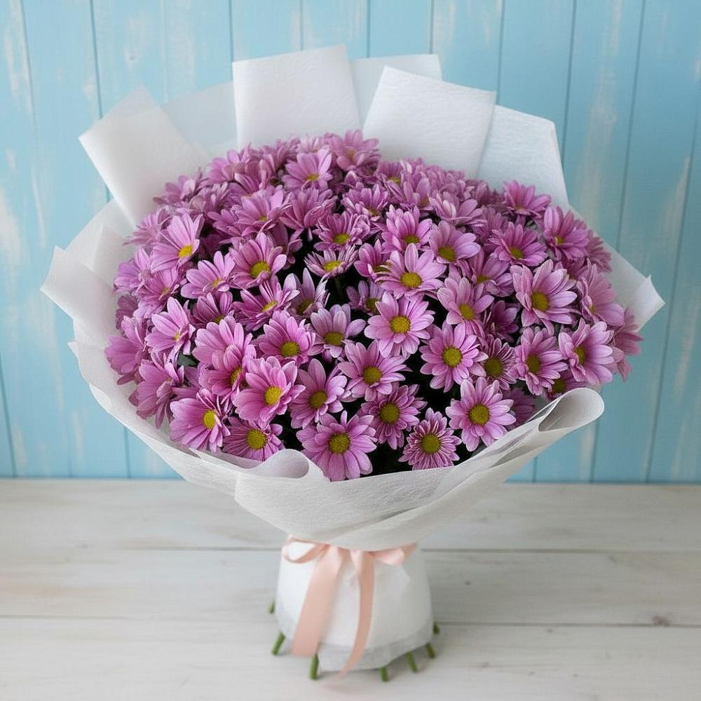 Букет цветов из: Хризантемы в Игумново