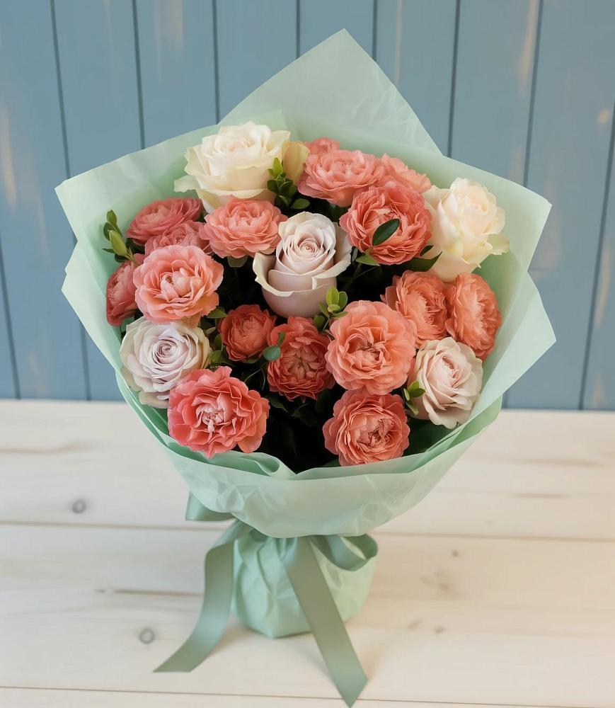 Букет цветов из: Розы в Игумново