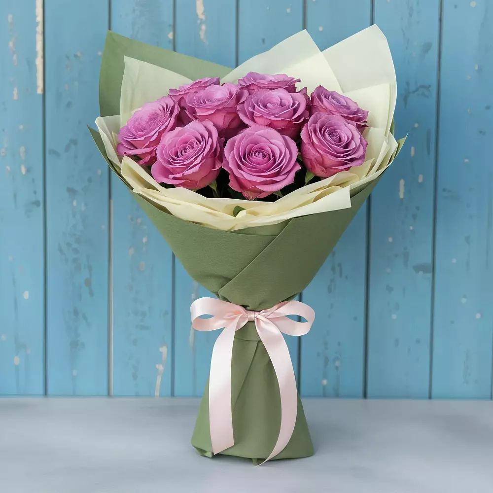 Букет Розы Фёрст Леди в Игумново