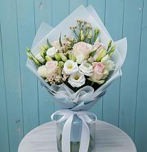 Букет цветов из:  Розы и Лизиантусы #REPLACE_PRED# Игумново