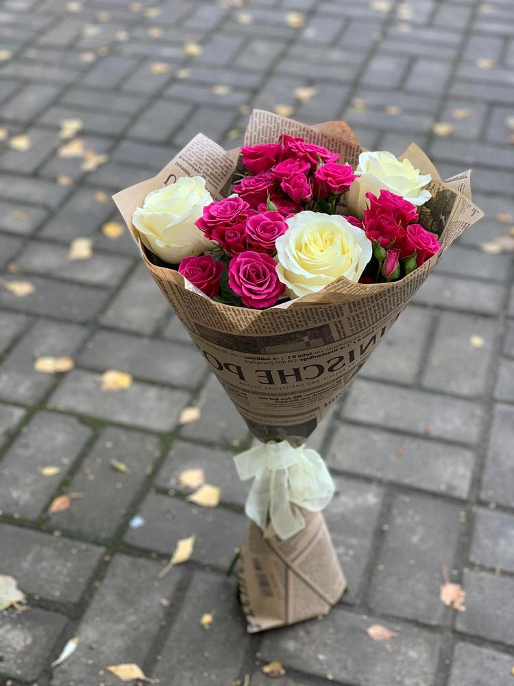 Букет цветов из: Розы в Игумново