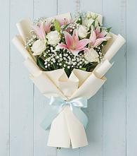 Букет цветов из:  Лилии в Игумново