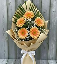 Букет цветов из:  Герберы #REPLACE_PRED# Игумново