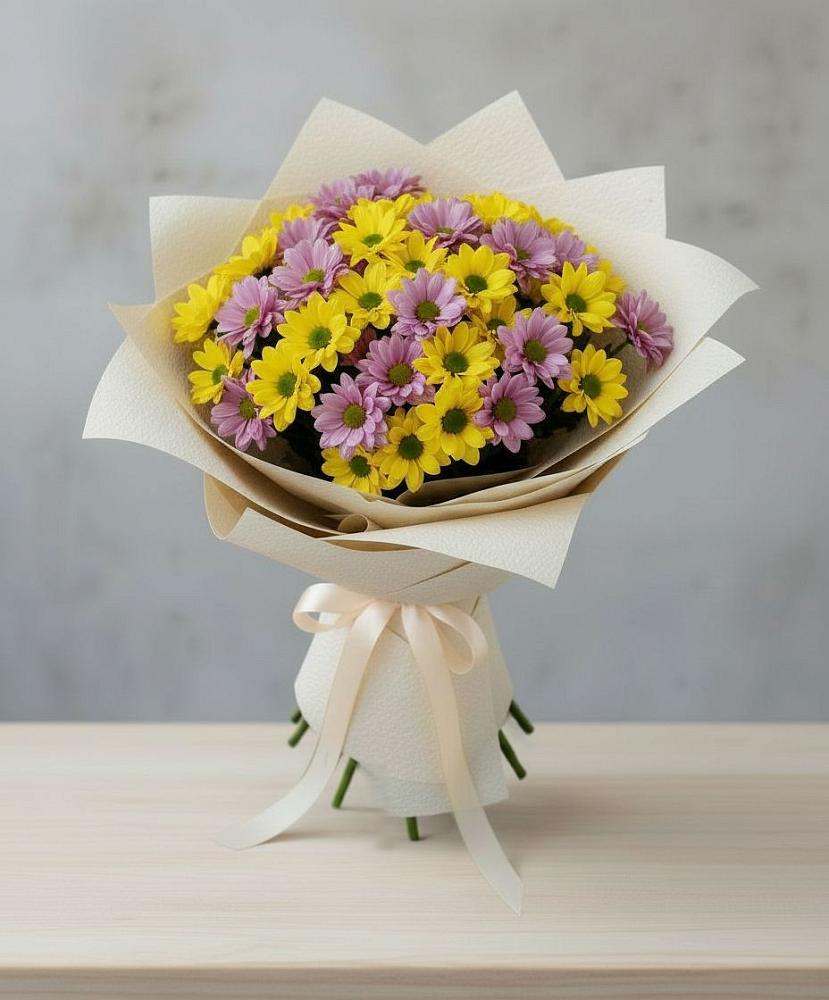 Букет цветов из: Хризантемы в Игумново